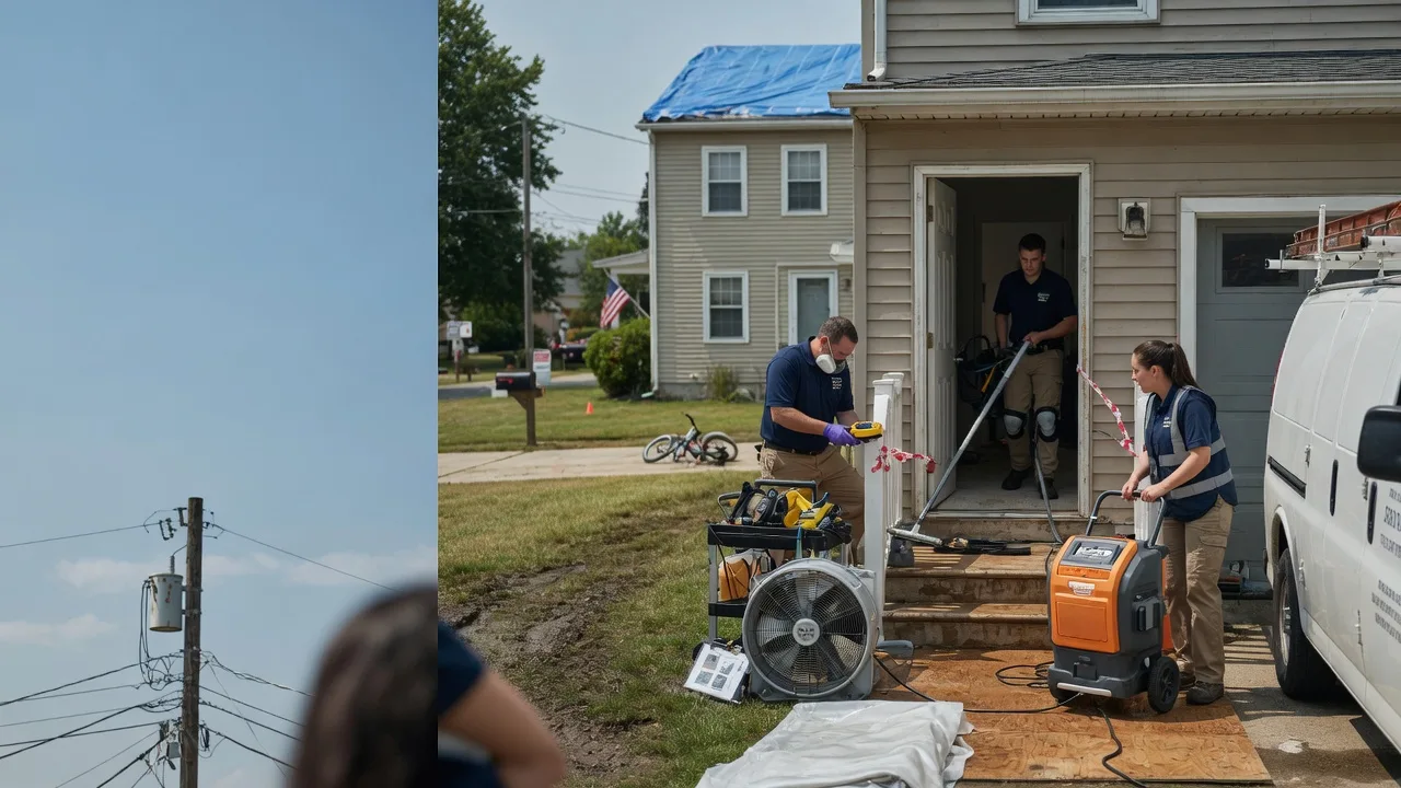 Water Damage Repair in Prescott, IA near me